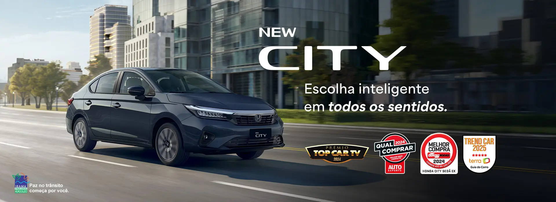 Banner New City Sedan Desktop