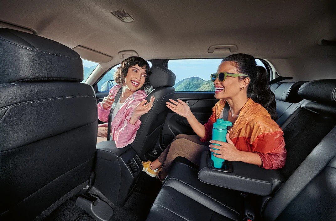 Amplo espaço interno