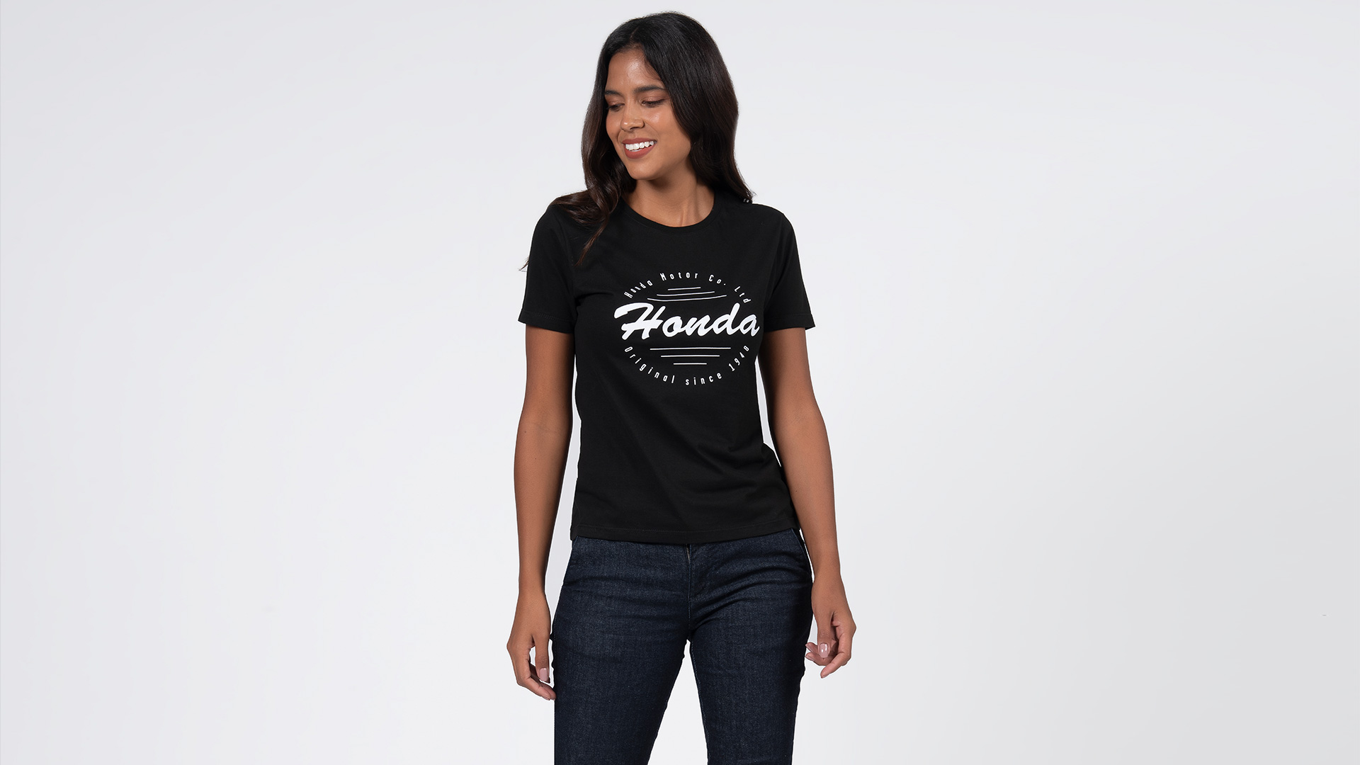 Camiseta Feminina Honda Original Since 1948