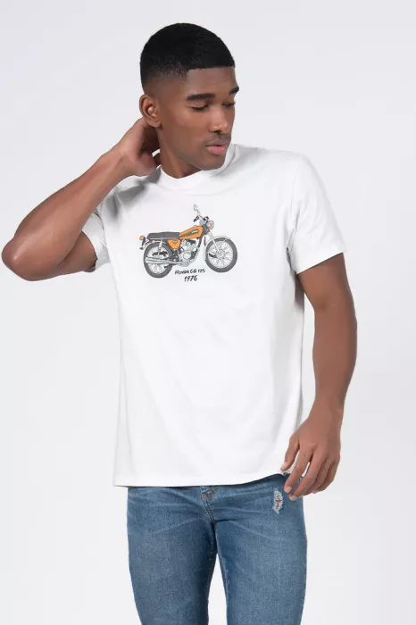 Camiseta Honda Vintage CG 125 1976