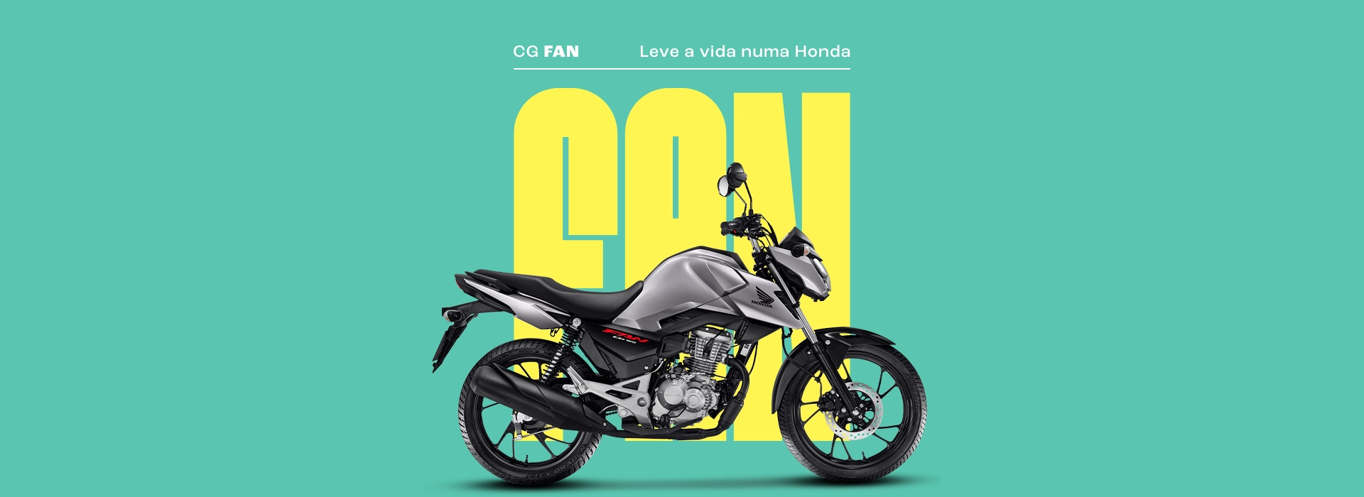 Banner Moto Honda CG 160 Fan