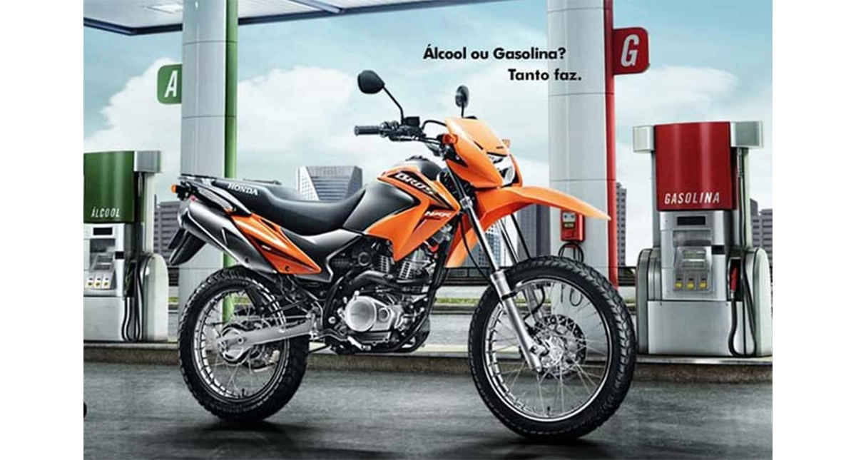 Moto Honda NXR Bros 150 2006 Laranja