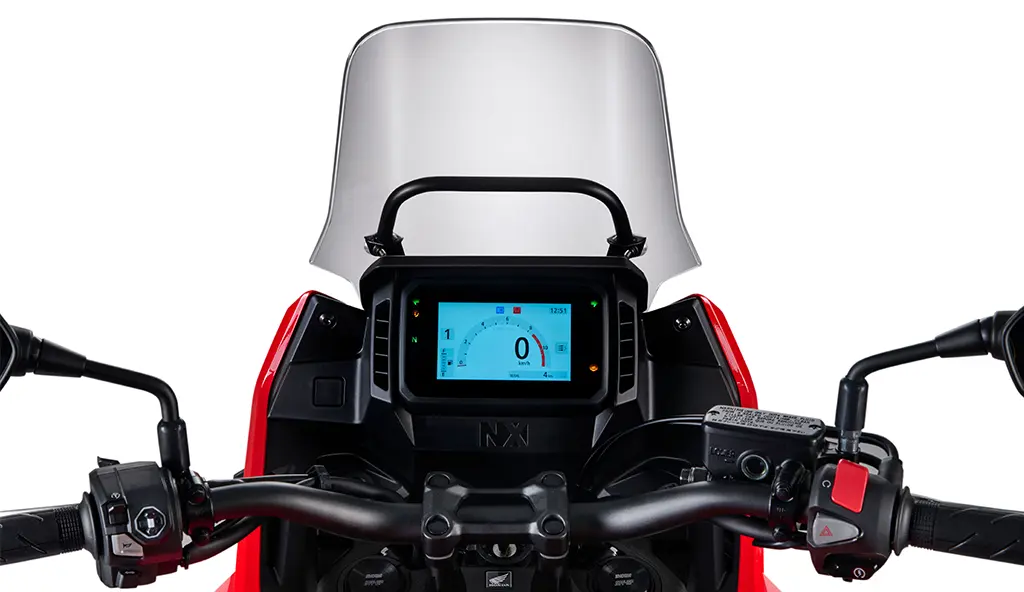 Painel TFT da Honda NX 500