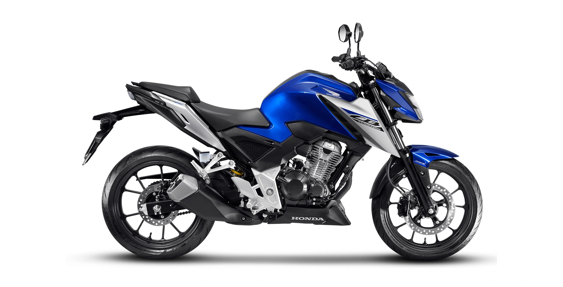 Honda CB 300F Twister ABS Lateral Azul