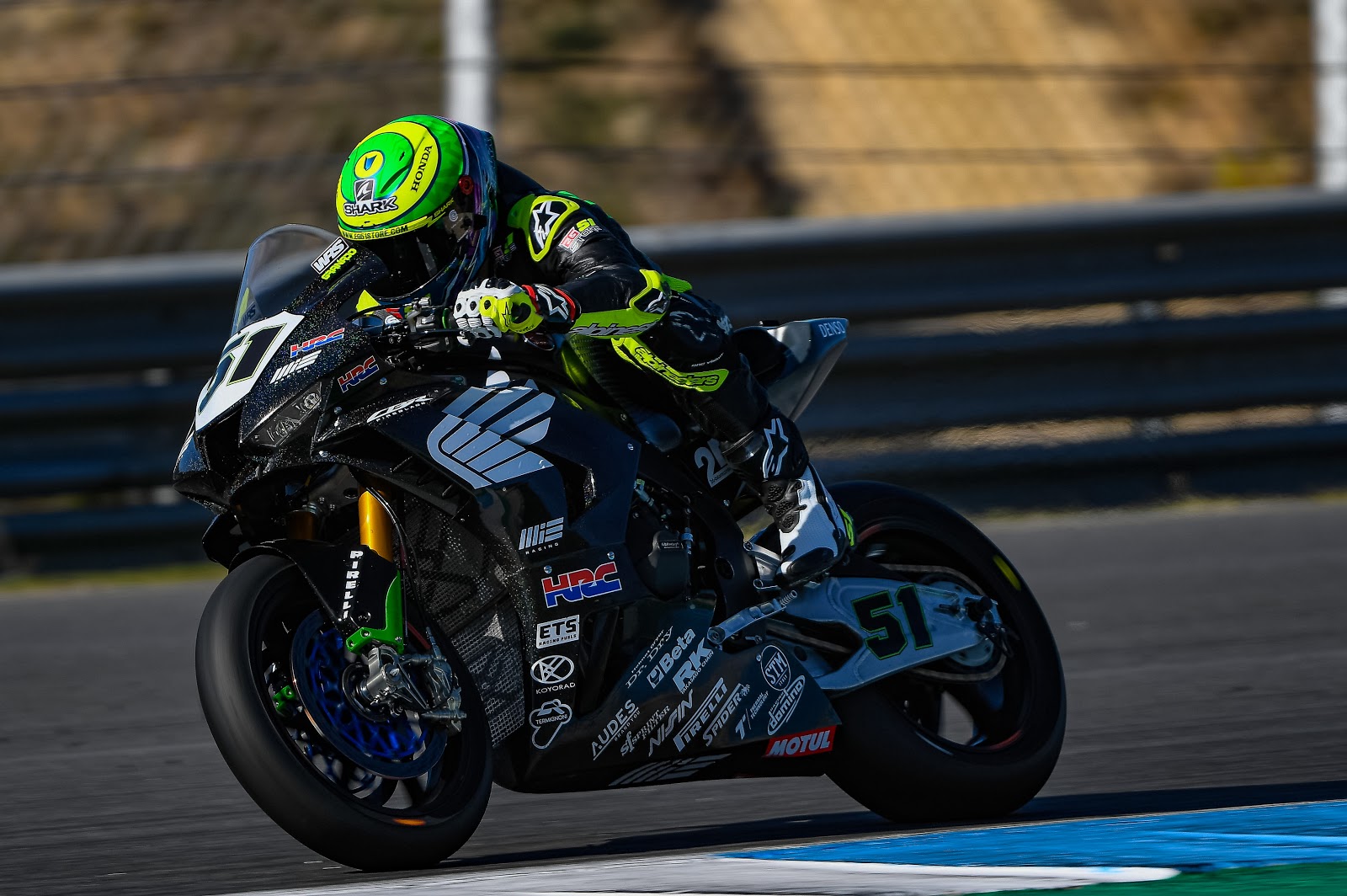 Eric Granado no Mundial Super Bike 2020