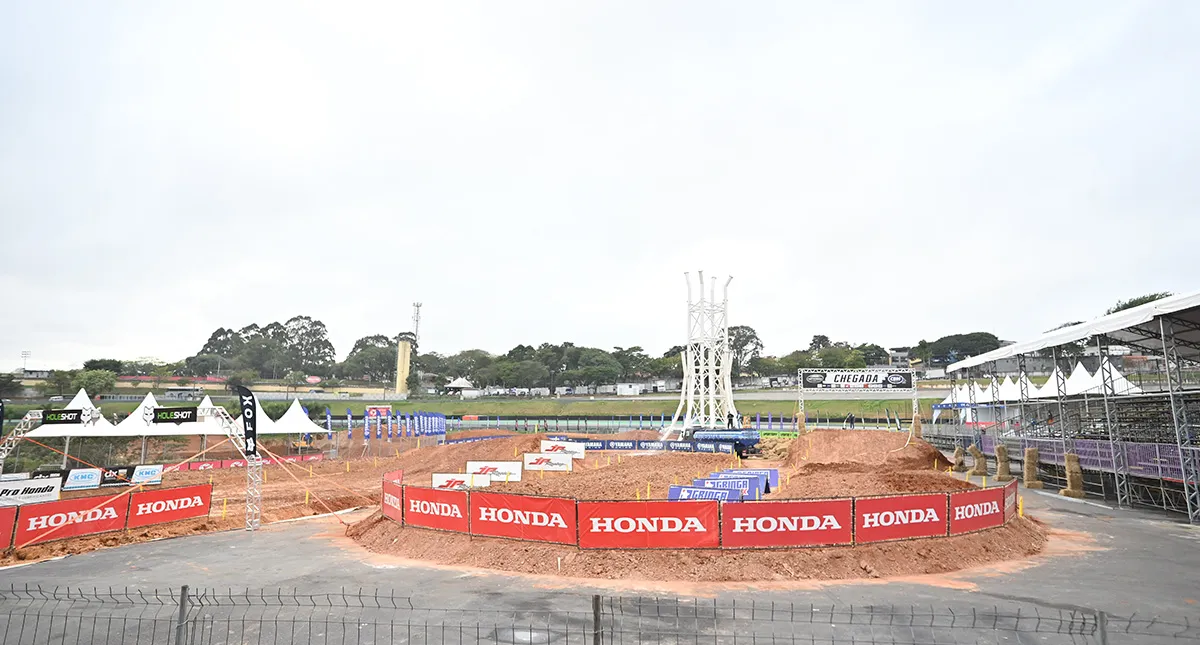 Área de competição do ambiente da Honda no Festival Interlagos 2024