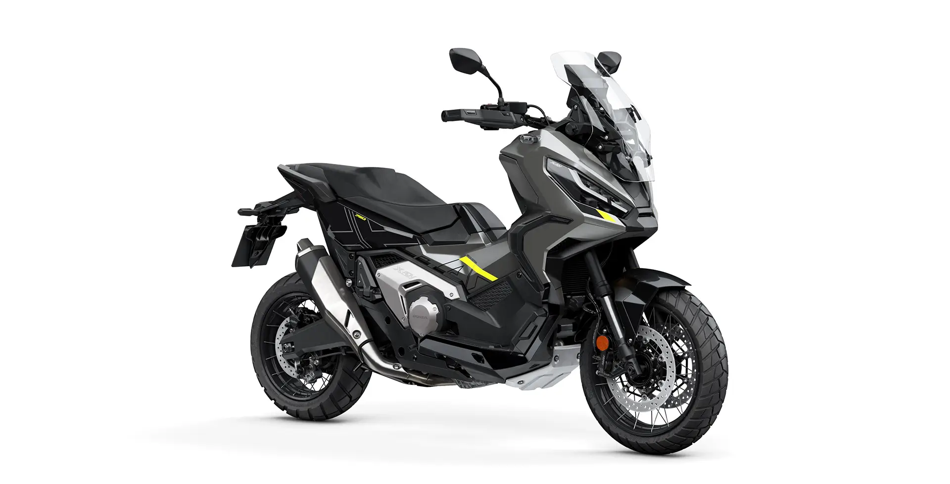 Moto Honda X-ADV Iridium Gray Metallic - Cinza Metálico Lateral Dianteira