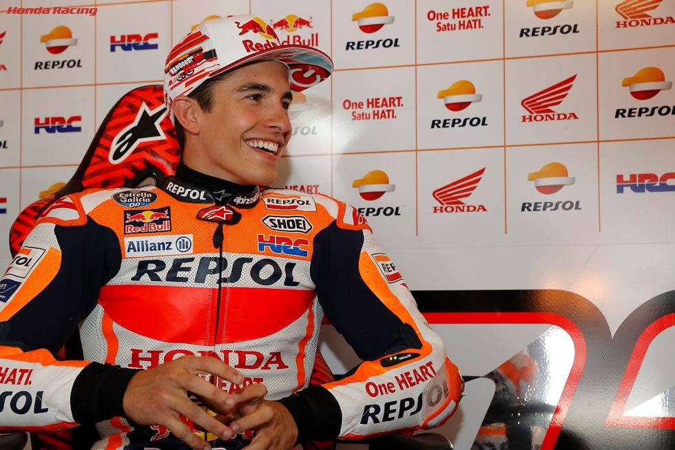 Piloto da Honda Motos Marc Marquez