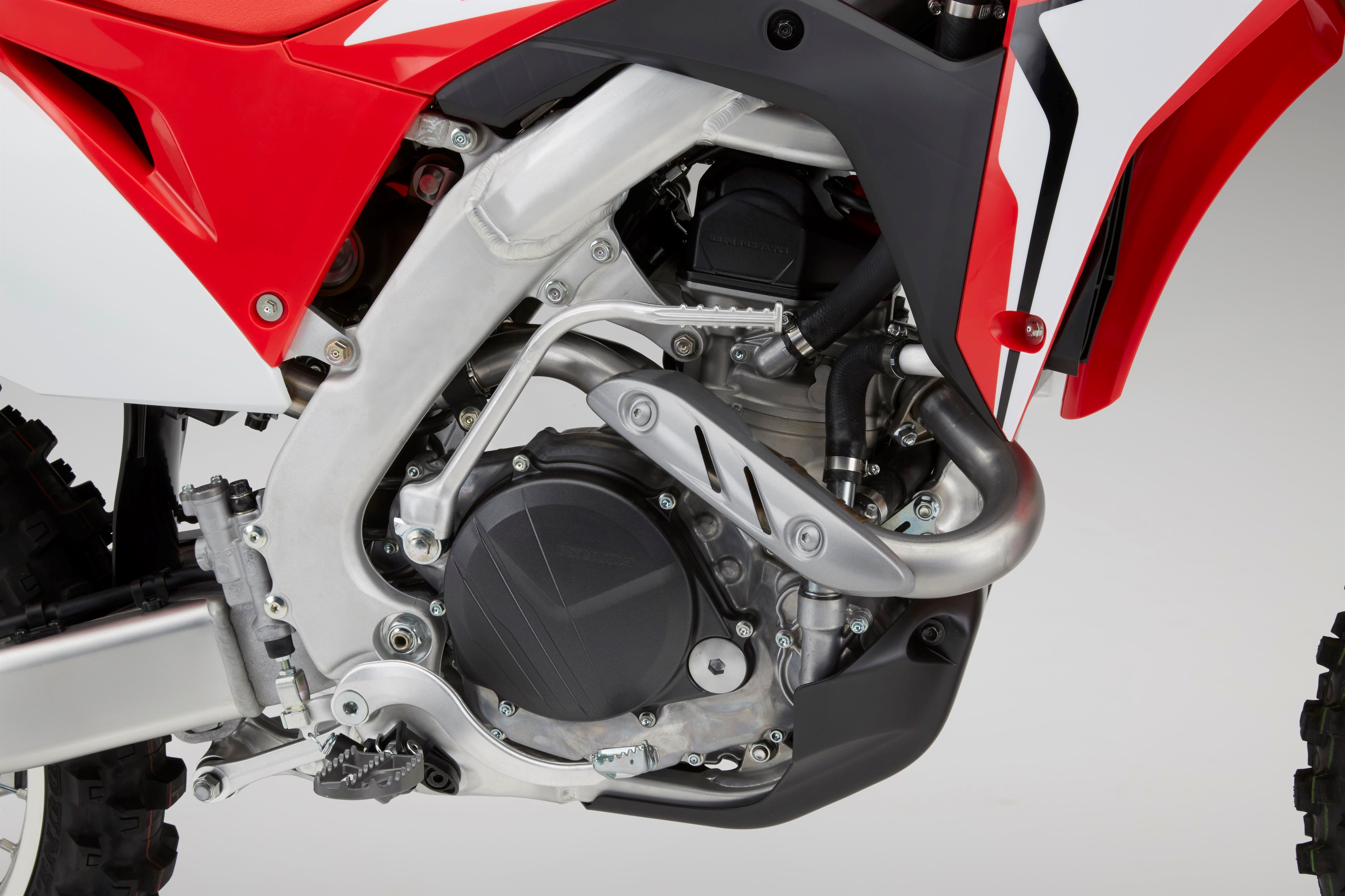 Motor de cilindros da Honda da CRF 450R