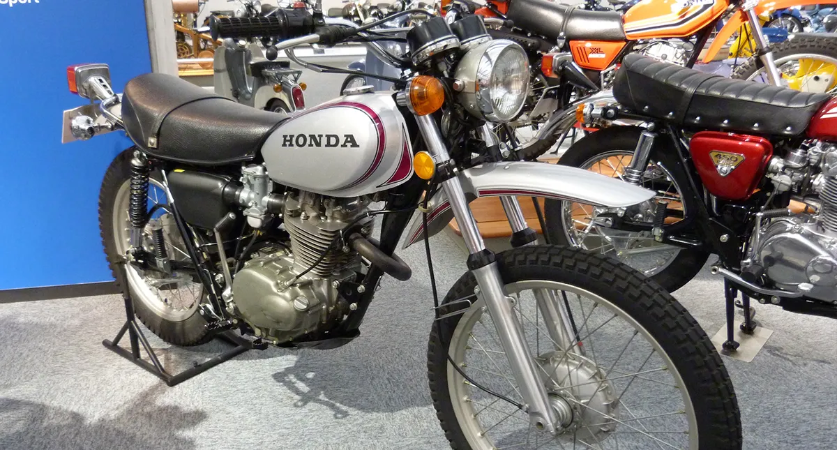 Moto Honda XL 250 Motorsport do ano de 1976