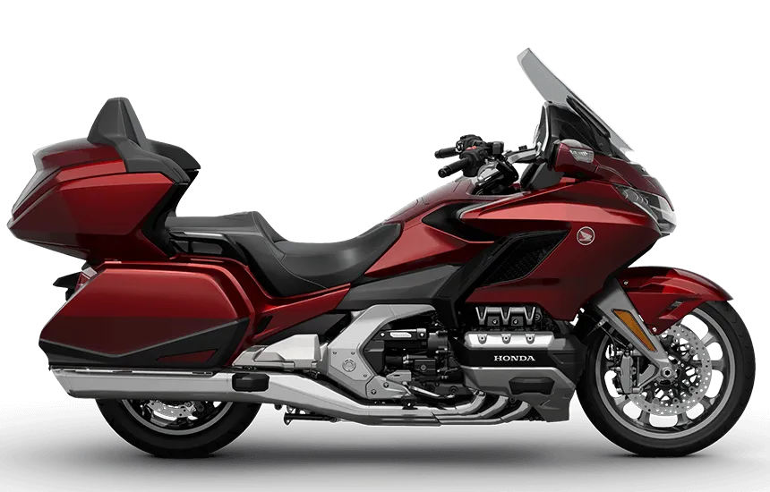 Versões e Cores Moto Honda Goldwing Candy Ardent Red