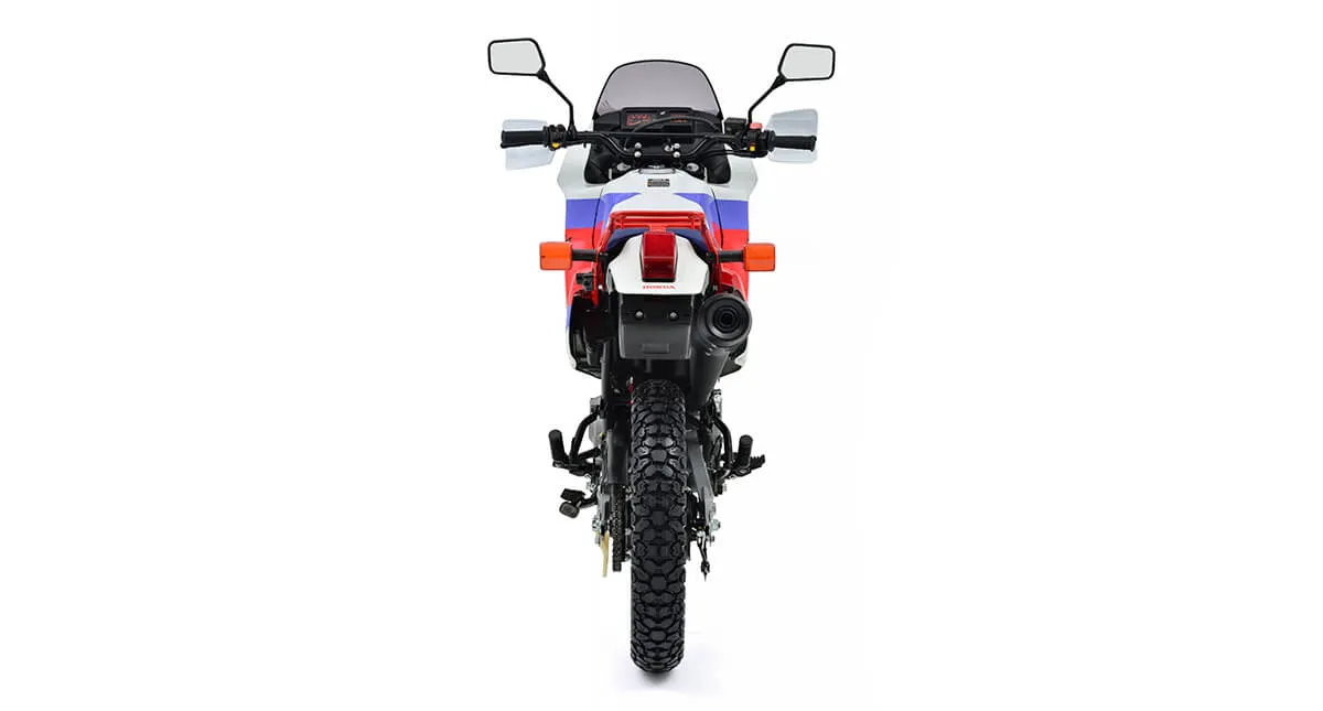 Traseira da Moto Honda NX 350 Sahara 1991