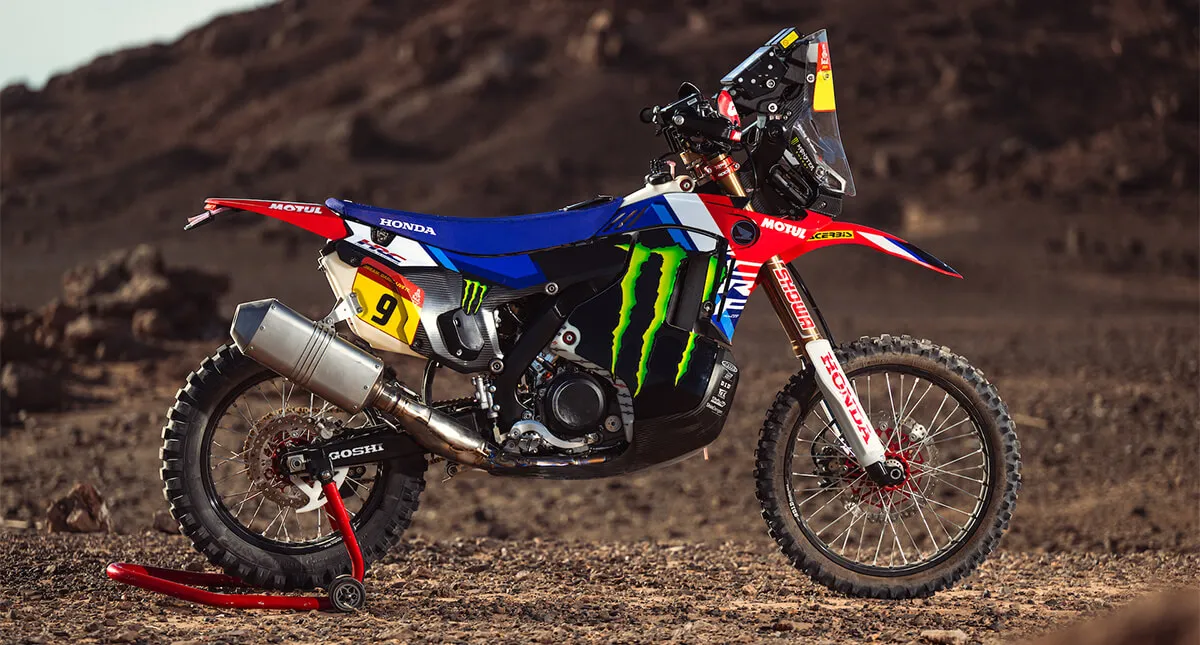 Motocicleta Honda CRF 450 Rally