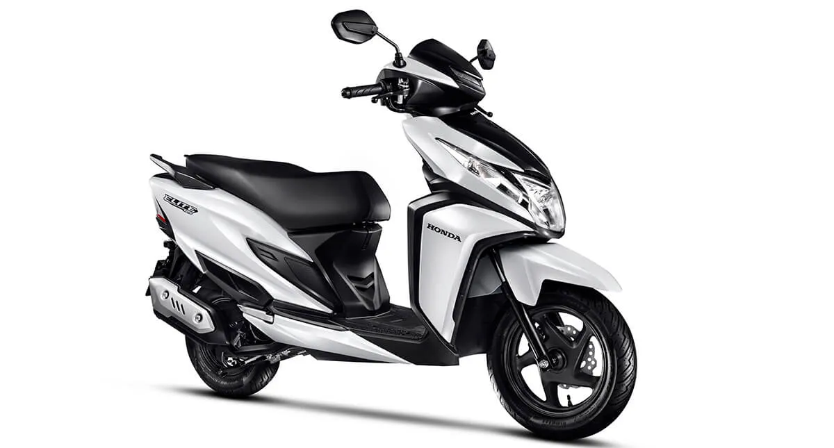 Honda Elite 125 Frente Direita Branco