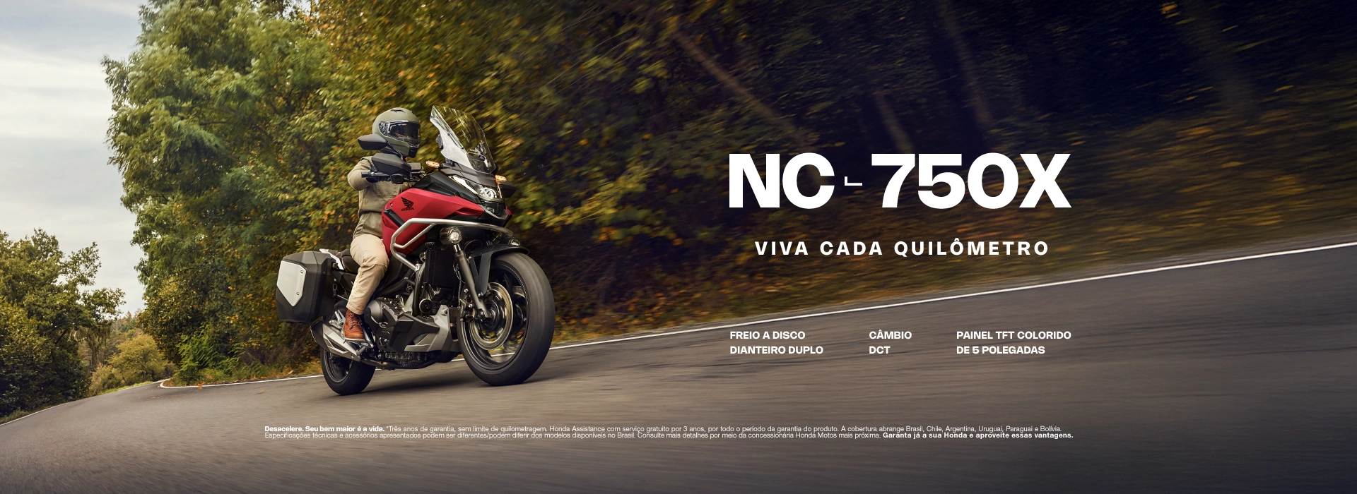 Banner moto Honda NC 750X Desktop